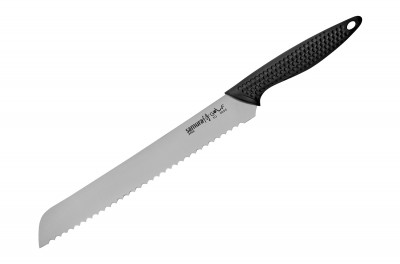 SG-0055/K Нож кухонный "Samura GOLF" для хлеба 230 мм, AUS-8