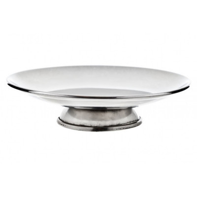SMALL DISH WITH BASE ROND D12XH3CM